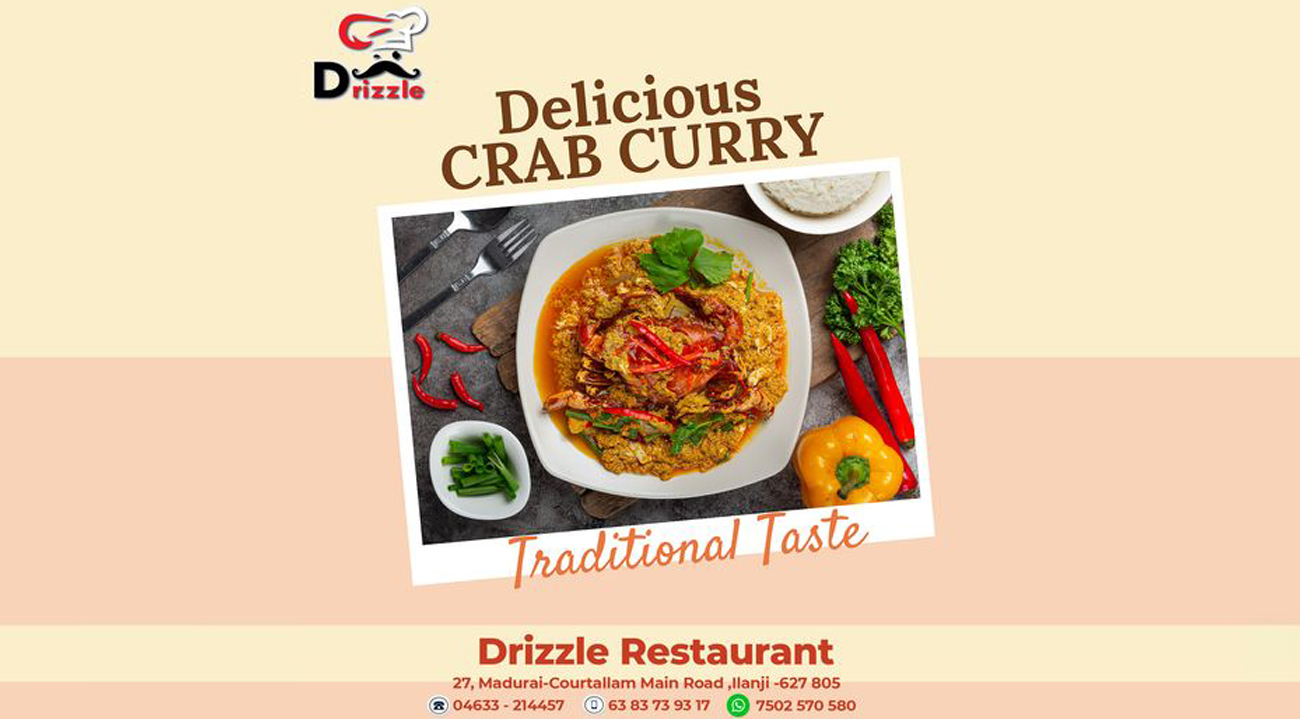 delicious crab - drizzle restaurant